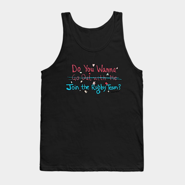 Heartstopper Fan Art Nick Charlie Tank Top by SPOKN